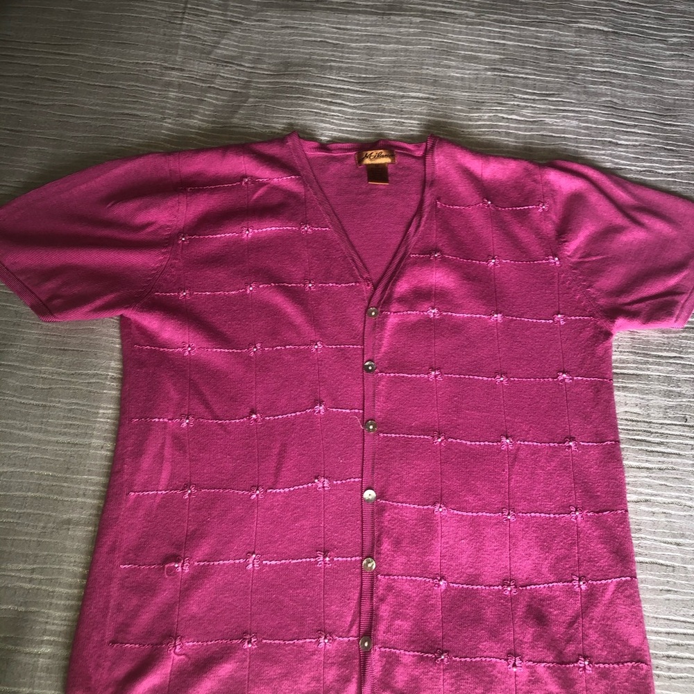 Milano Pink Pearl Cardigan A15